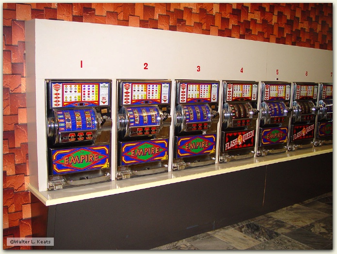 Slot Machines, Pyongyang Koryo Hotel, Pyongyang, DPRK